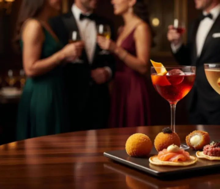 Autorskie koktajle i degustacyjne menu podczas wieczoru pokerowego VIP